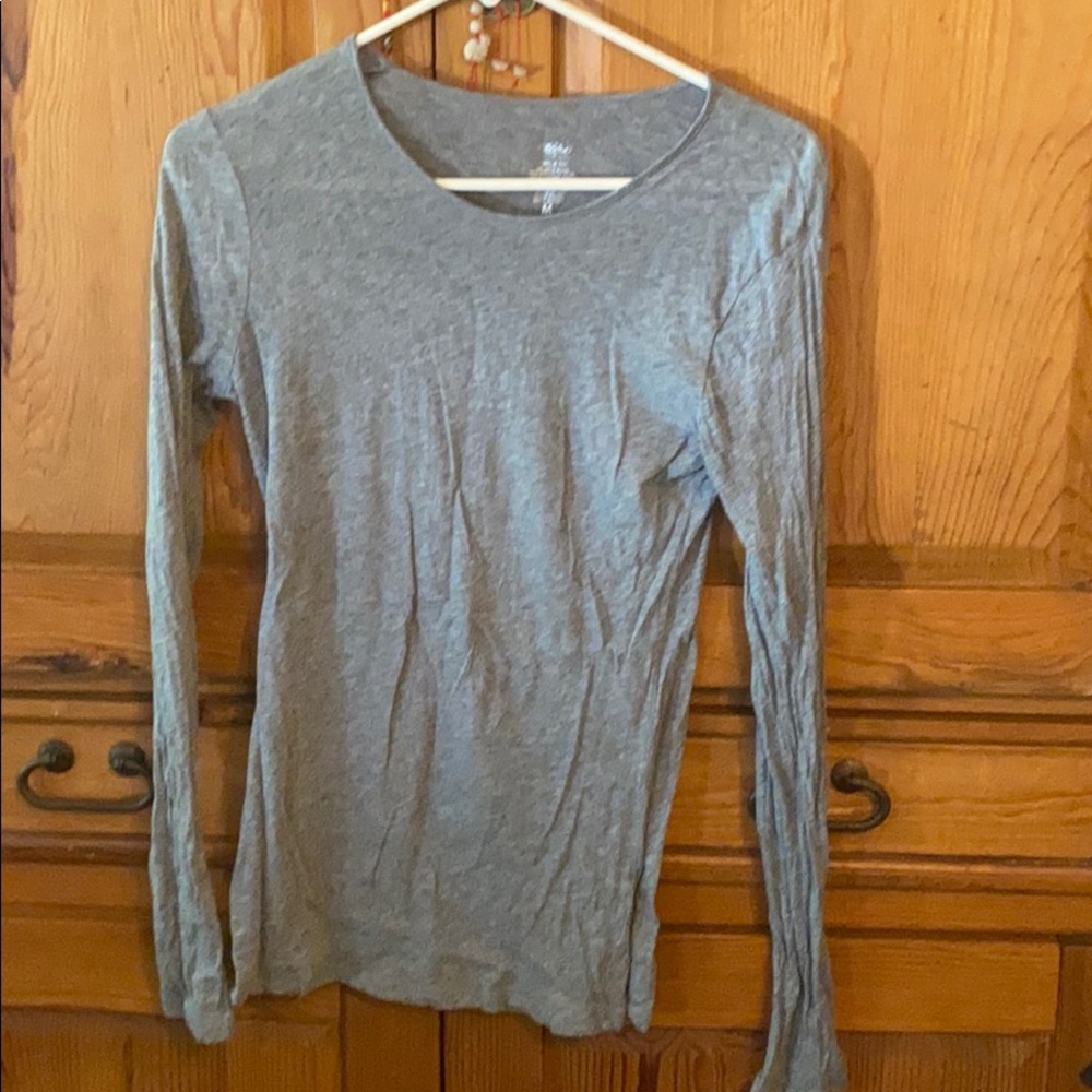 Gray Tissue Tee long Sleeve Target